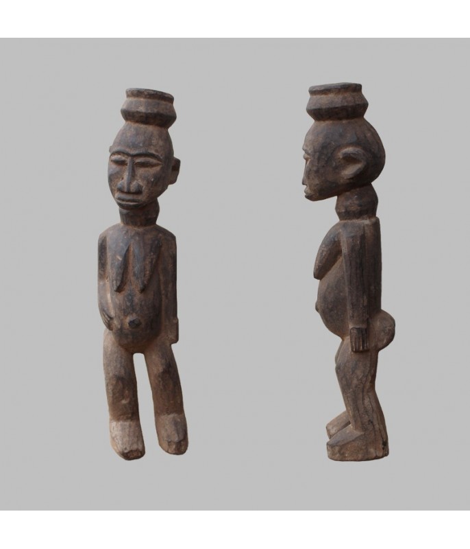 Bateba Lobi ancien statuette de fecondite