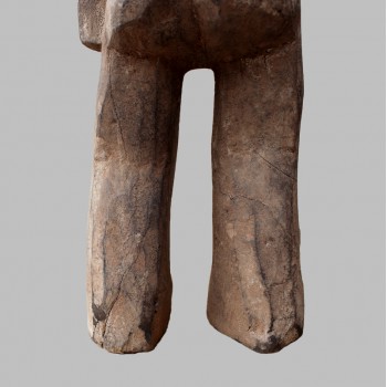 Bateba Lobi ancien statuette de fecondite zoom