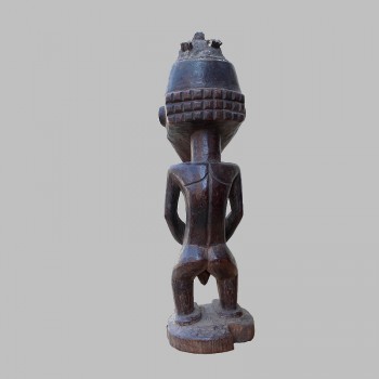 Statuette Basikasingo figure d Ancetre vue de dos