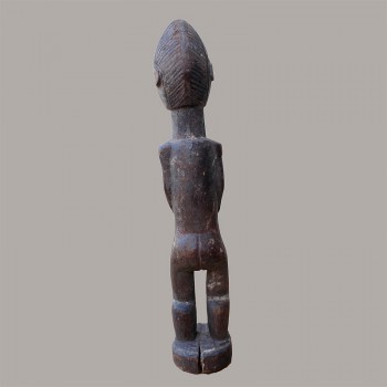 Statuette Baoule Asie Usu ancienne de dos