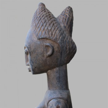 Statuette Bété figure de fécondité Côte d Ivoire