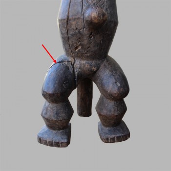 Statuette reliquaire Fang tres ancien Gabon