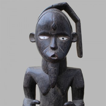 Figure de chef Bakongo détail