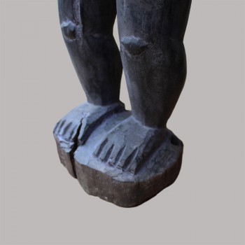 Figure de fecondite Koulango ancienne les pieds