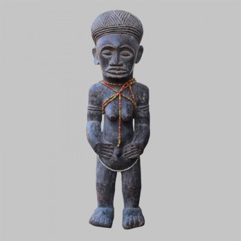 Statuette Tchokwe protectrice ancienne