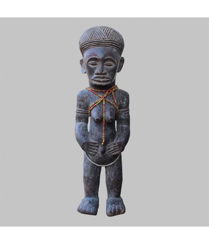 Statuette Tchokwe protectrice ancienne