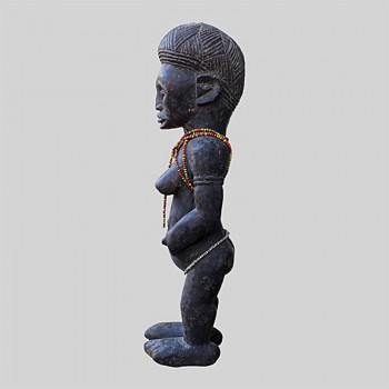 Statuette Tchokwe protectrice ancienne R.D.C.