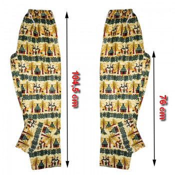 Ensemble africain coton tunique pantalon dimensions