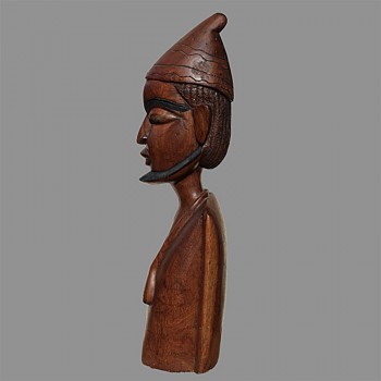 Magnifique statuette africaine Ancetre Dogon profil gauche