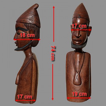 Magnifique statuette africaine Ancetre Dogon dimensions