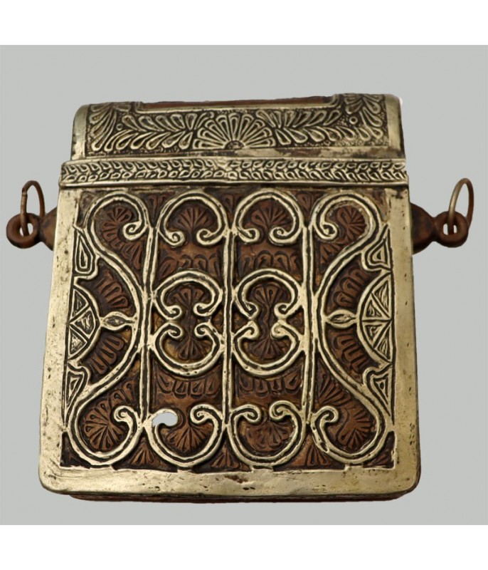 Porte Coran en bronze rare et ancien