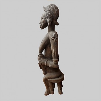 Statuette Senoufo Maternite africaine Nord Côte d'Ivoire