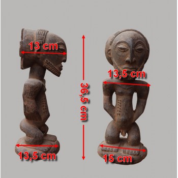 Belle statuette Hemba Songhiti dimensions