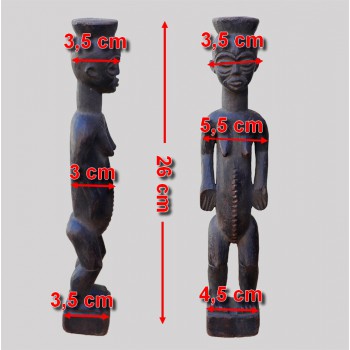 Rare statuette PERE Nord Kivu  dimensions