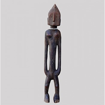 Statuette africaine feminine ancienne