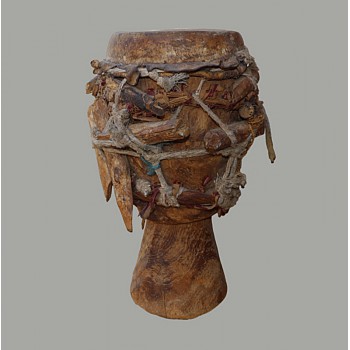 Djembe ceremonial Bamoun années 50