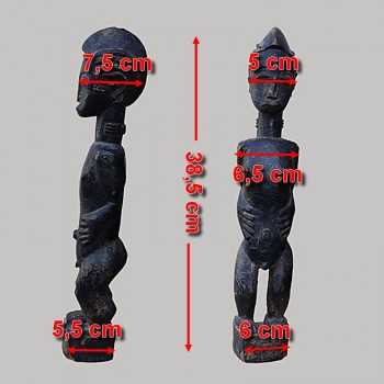 Statuette Ancetre Baoule ancien dimensions