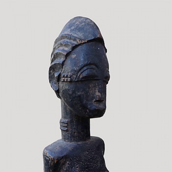 Statuette Ancetre Baoule ancien zoom