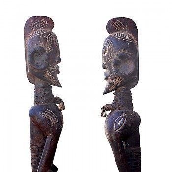 Statuette Mumuye Iagala atypique ancienne