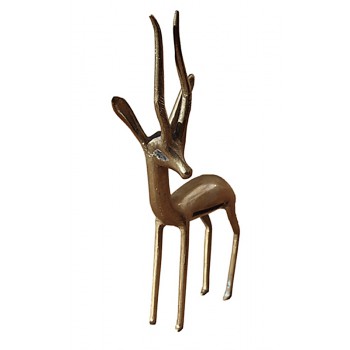 Antilope en bronze du Niger artisanat