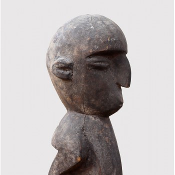Statuette africaine feminine Bateba Lobi fecondite zoom