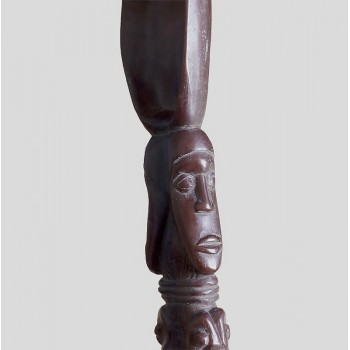 Cuillere africaine Lega ancienne zoom