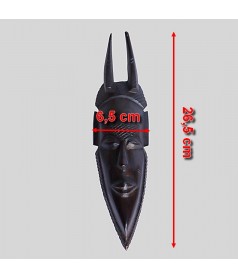 Masque Africain semainier du Senegal dimensions