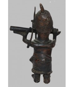 Bronze du Benin annees 60 de dos