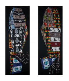 Pantalon africain patchwork du Senegal