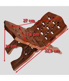 Porte livre bois ajouré dimensions