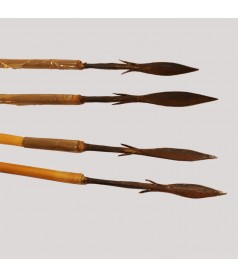 Fleches et carquois africains details