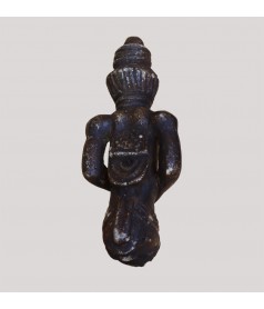 Pipe divination N Tadi Bakongo ancienne de dos