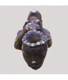 Pipe divination N Tadi Bakongo ancienne le foyer