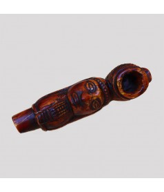 Pipe Bakongo N Tadi belle patine rouge