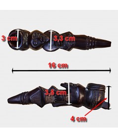 Pipe Bakongo N Tadi belle patine dimensions