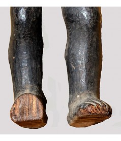 Statuette africaine Baoule detail