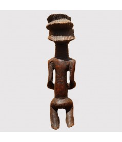 Statuette de fecondite Luba de dos