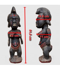 Statuette Gouro de fecondite
