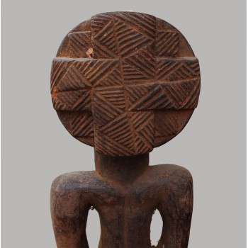 Belle statuette Hemba Songhiti la coiffe