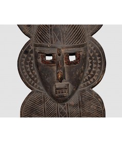 Masque Toussian en bois Burkina Faso