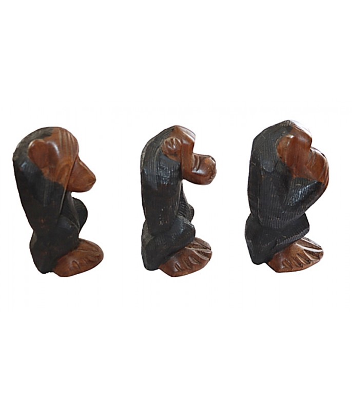 Les trois petits singes de la sagesse