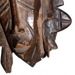 Masque Sénoufo ancien de la Côte d’Ivoire