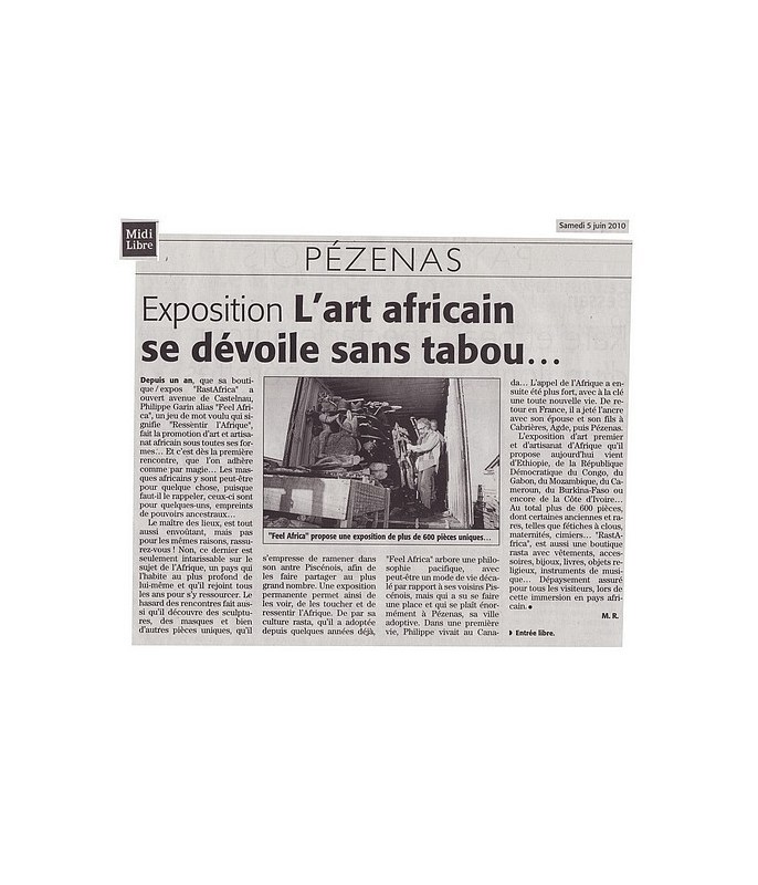 Article du 5 juin 2010 Midi Libre