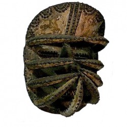 Masque de guerre Bété / Guéré de Côte d’Ivoire.