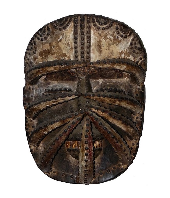 Masque de guerre Bété-Guéré de Côte d’Ivoire