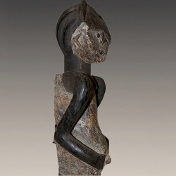 Belle statuette ancienne reliquaire M’Bété ou Ambété 