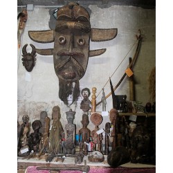 Aperçu de l'exposition/vente d'Arts Africains à Pézenas 34120