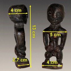 Amulette protectrice Songyé ou Luba