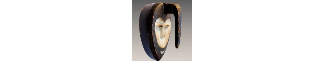 Masques Kwélé, masques à cornes Gabon