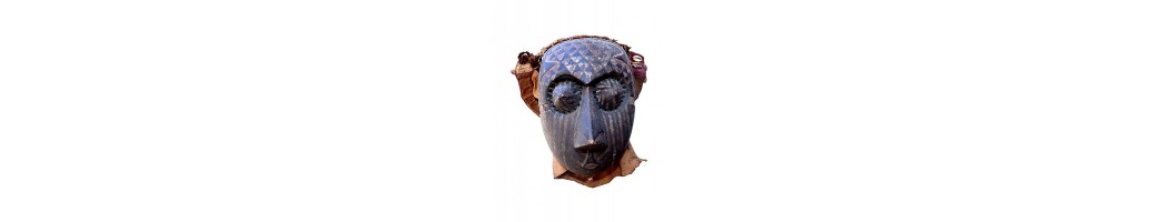 Arts africains du Royaume Kuba, masque royal statuettes d Afrique
